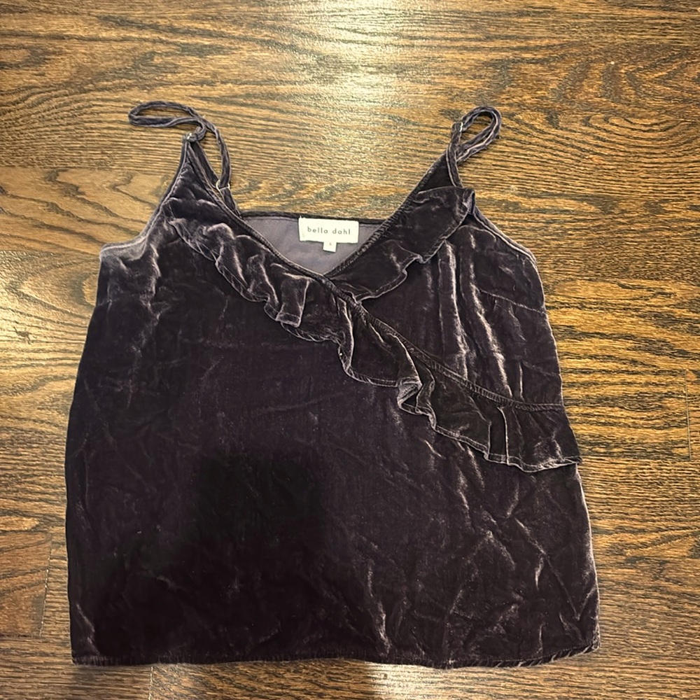 Bella Dahl Beverly gray cami